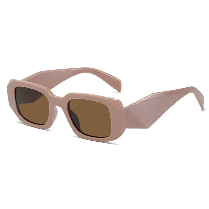 Women’s square designer sunglasses with modern accented frame Bowlift