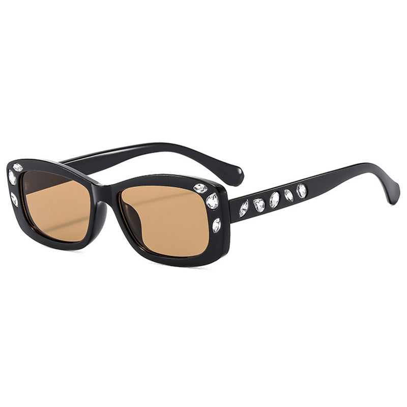 Ladies fashionable sunglasses with crystal embellishment Bowlift
