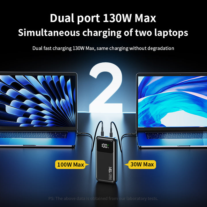 Powerful power bank with digital display Bowlift