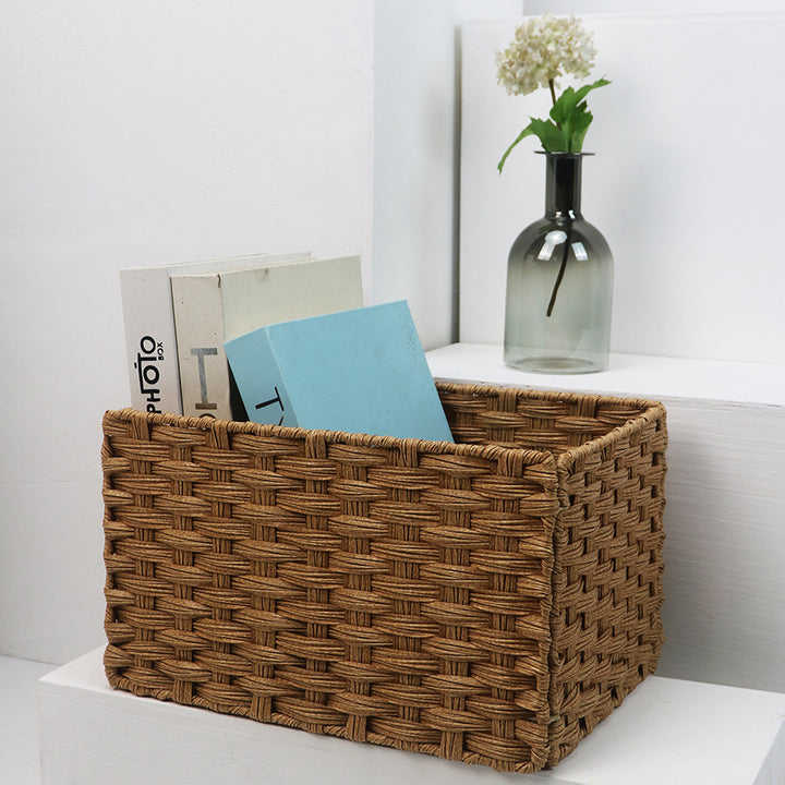 Woven Organizational Storage Bin Bowlift
