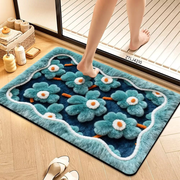 Decorative Bath Mat Bowlift