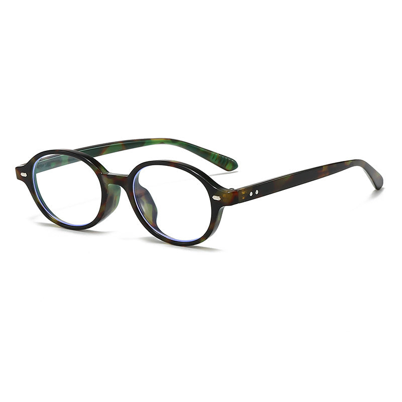 Contemporary Round Frame Sunglasses