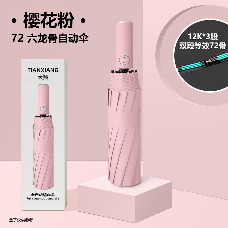 Women sturdy and windproof umbrella Bowlift