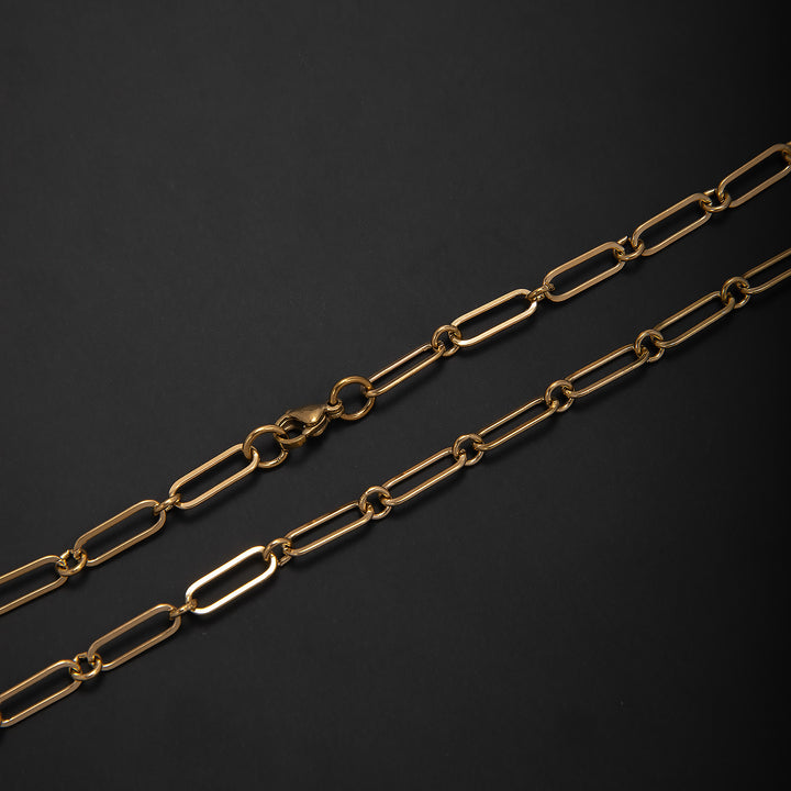 Elegant Open Link Chain Necklace Bowlift