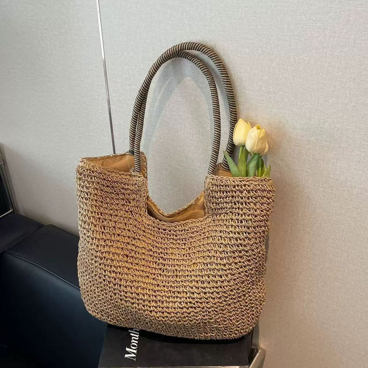 Handwoven Wearable Basket Bag Bowlift