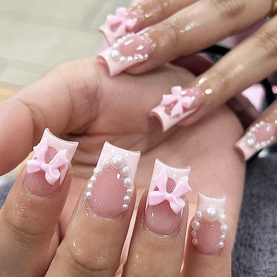 Decorative Acrylic Nail Art Extensions Bowlift
