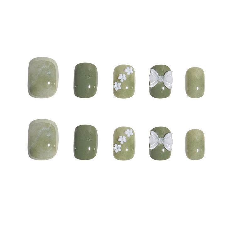 Floral Nail Art Decorations Bowlift