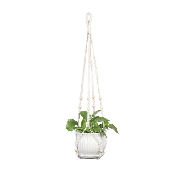 Plant-hanging macrame shelf Bowlift