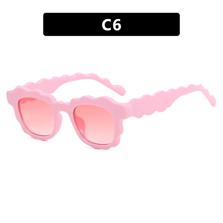 Women’s fashionable sunglasses with wavy frame Bowlift