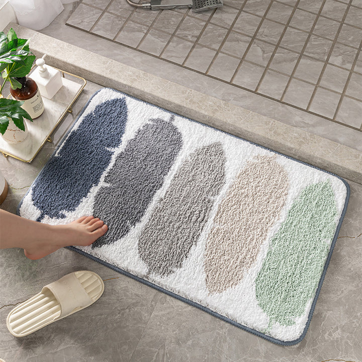 Plush Non-Slip Bath Mat Bowlift