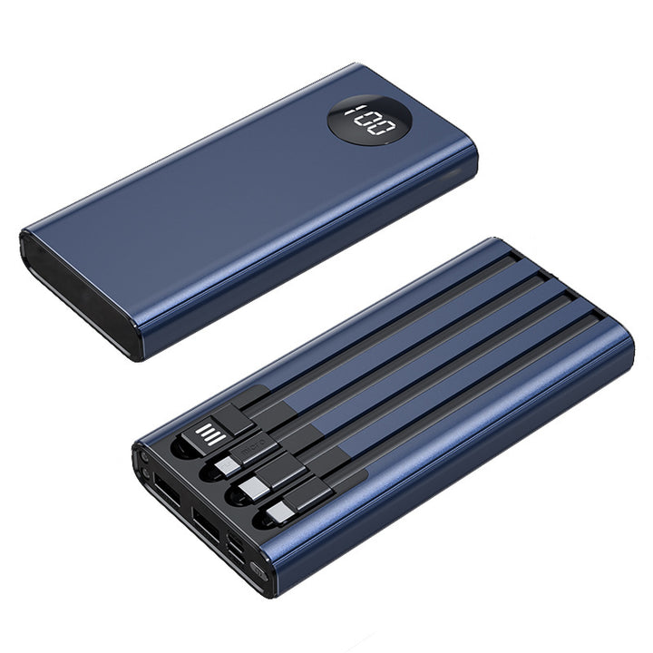 Portable power bank with multifunctional USB port and digital display Bowlift