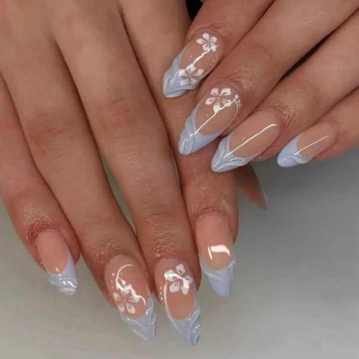 Animal-Inspired Press-On Nail Art Set Bowlift