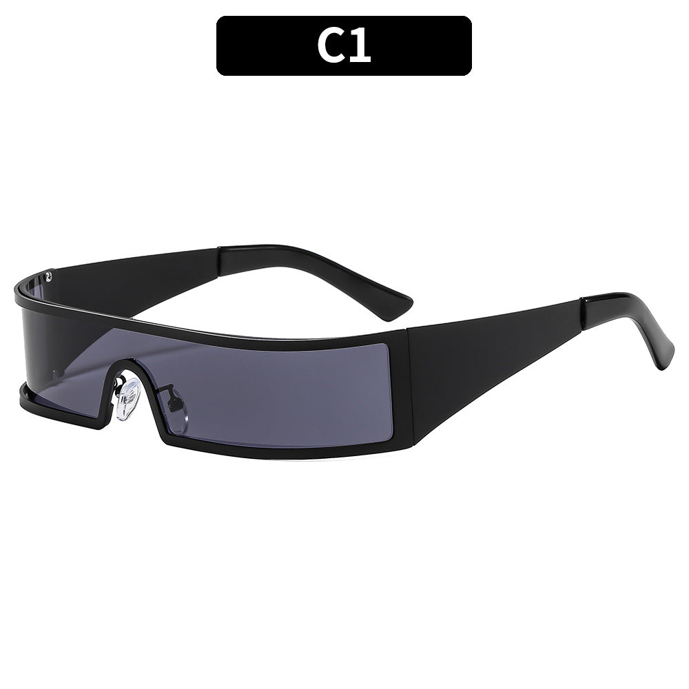 Futuristic Wraparound Sunglasses