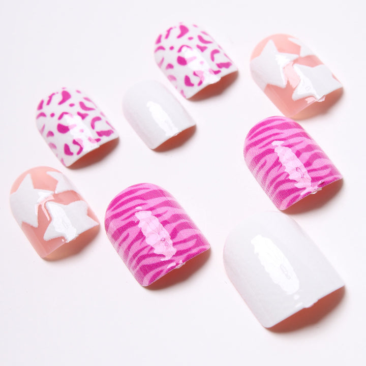 Artistic Themed Press-On Nail Set Bowlift