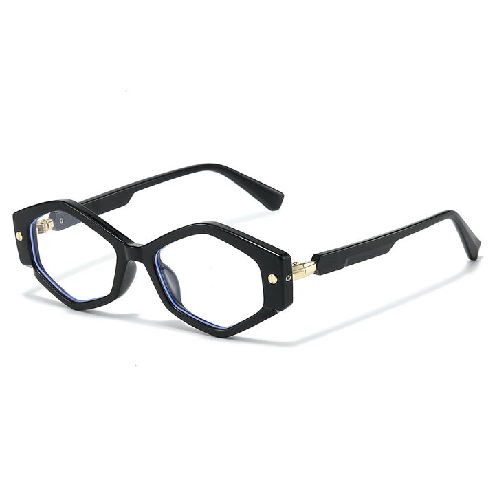 Fashionable Hexagonal Sunglasses Bowlift