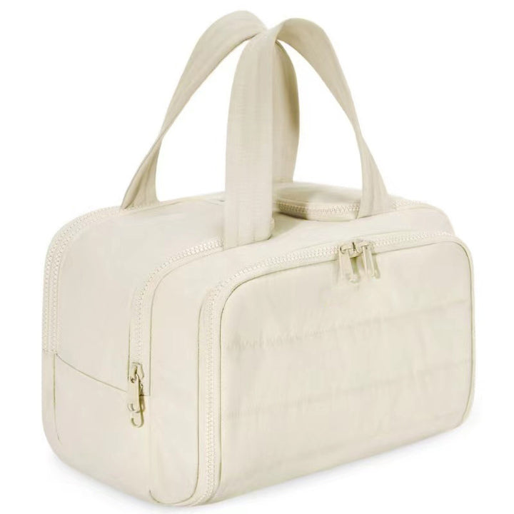 Cosmetic Organizer Bag with Multifunctional Compartment System Bowlift