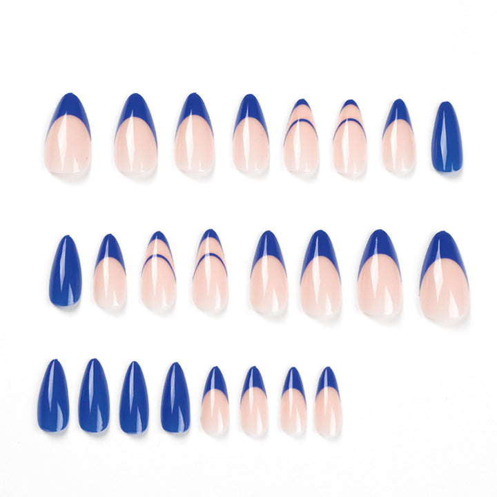 Elegant Nail Extensions with Modern Color Accents Bowlift