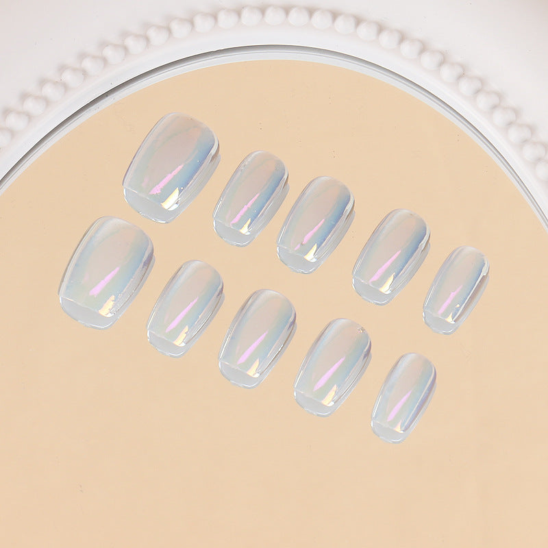 High-Gloss Gel Press-On Nails Bowlift