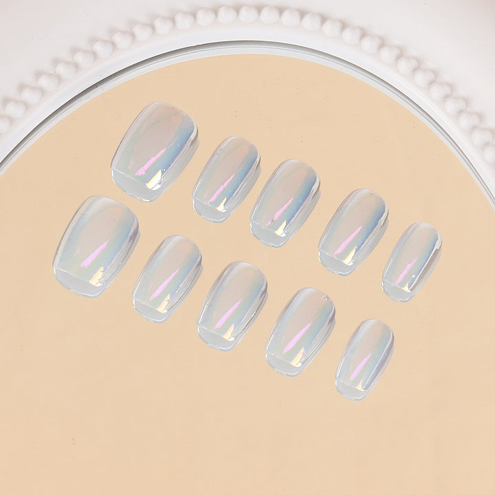 High-Gloss Gel Press-On Nails Bowlift