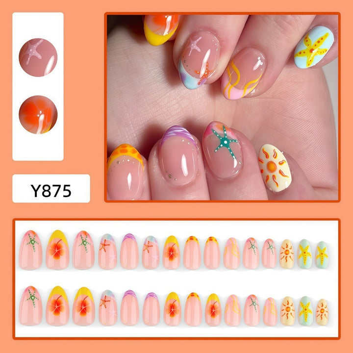 Creative and colorful nail design set Bowlift
