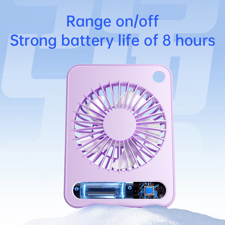 Women portable fan with digital speed control Bowlift