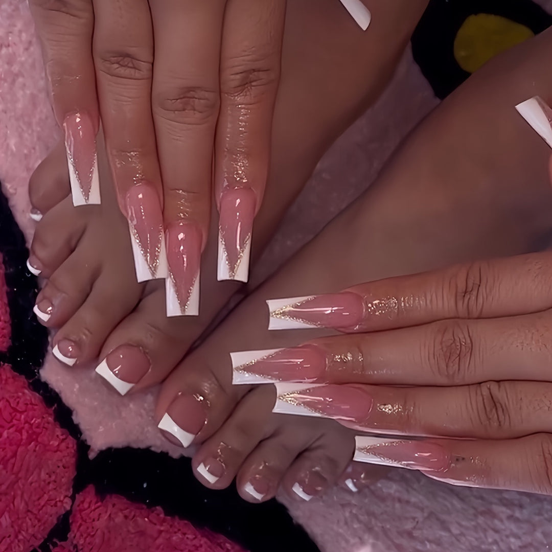 Decorative Floral Nail Art Bowlift