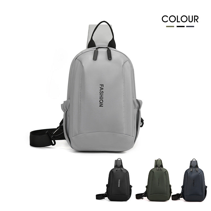 Compact Water-Resistant Sling Backpack Bowlift