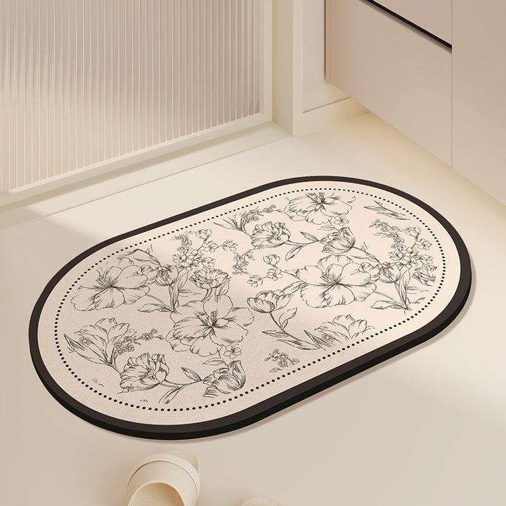 Modern Bathroom Comfort Mat Bowlift