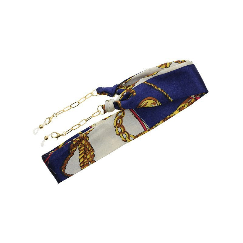 Floral Silk Eyewear Chain Bowlift
