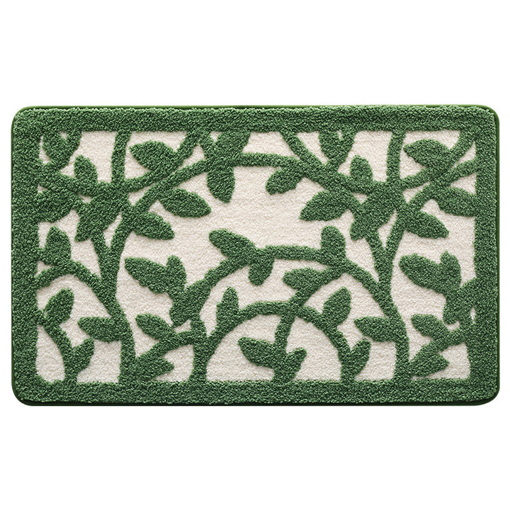 Turtle-Themed Plush Bath Mat Bowlift