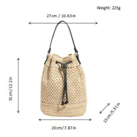 Light Macrame Tote Bag Bowlift