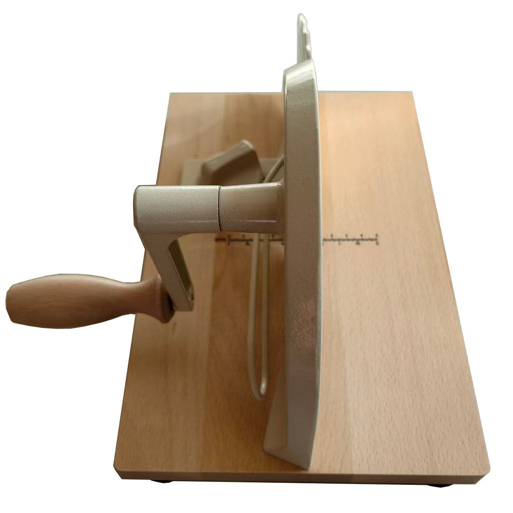 Rotary Hand Crank Meat And Cheese Slicer With Adjustable Thickness