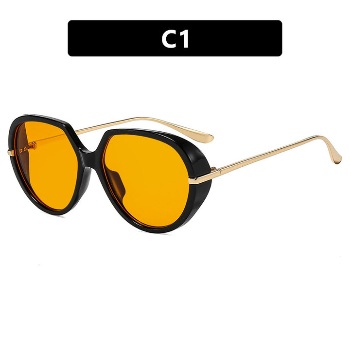 Women's Cat-Eye Sunglasses with glare-free UV protection and luxurious metal frame Bowlift