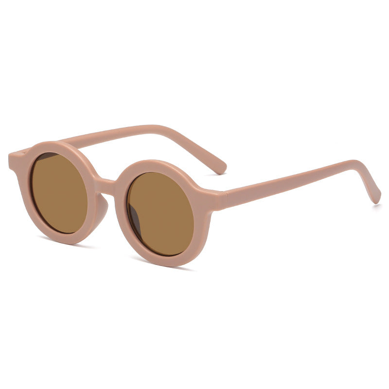 Women's trendy round sunglasses with comfortable frame and UV protection Bowlift