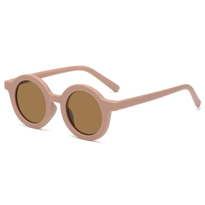Women's trendy round sunglasses with comfortable frame and UV protection Bowlift