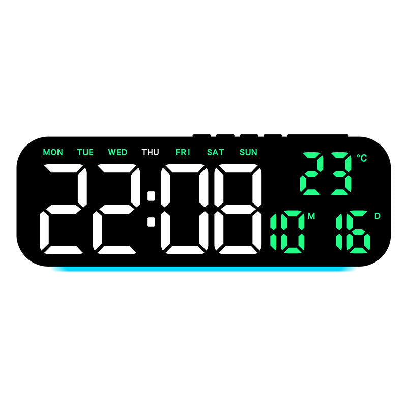 Digital Multifunction Alarm Clock with Weather Station Bowlift