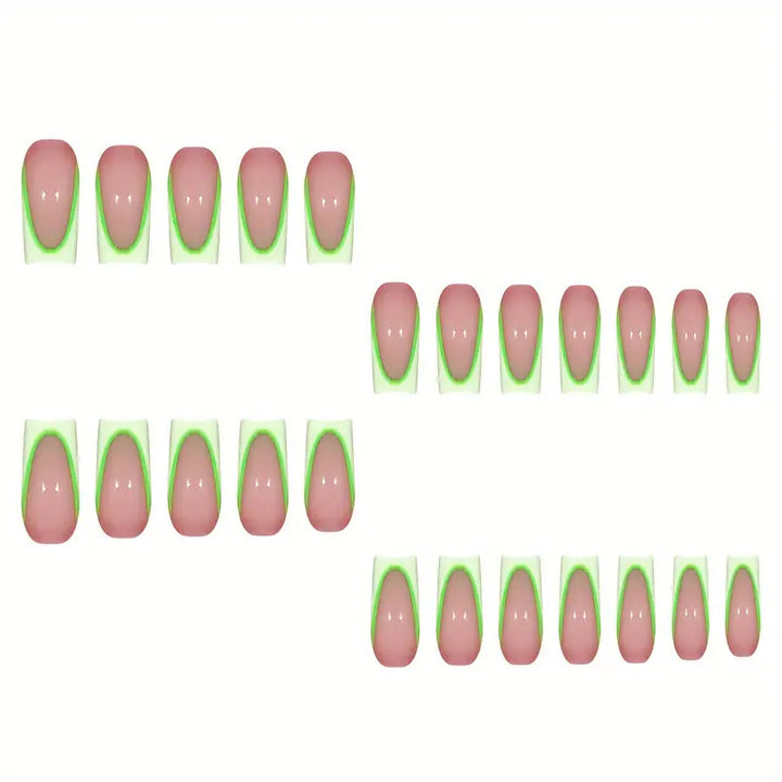 Chic Gradient Press-On Nails Bowlift