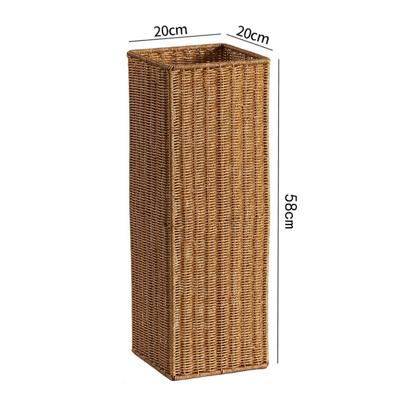 Hexagonal Decorative Wicker Storage Container Bowlift