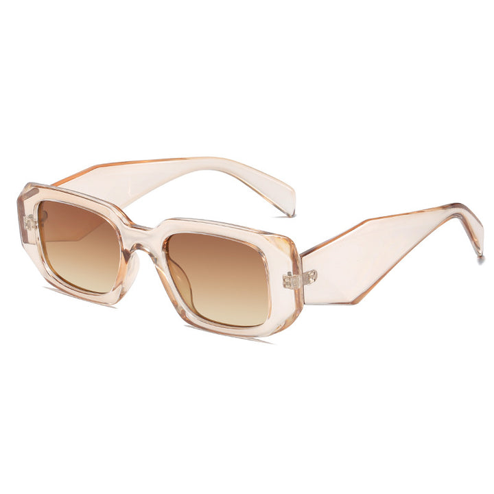 Women’s square designer sunglasses with modern accented frame Bowlift