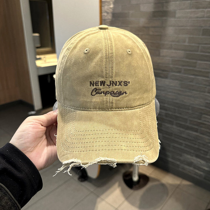 Unisex Distressed Vintage Baseball Cap Bowlift