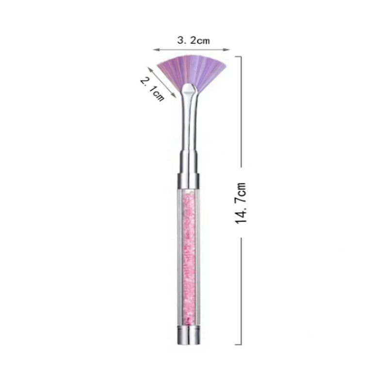 Fan Brush for Makeup Application Bowlift