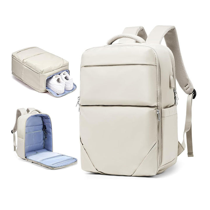 Multifunctional Backpack with Insulated Shoe Compartment Bowlift