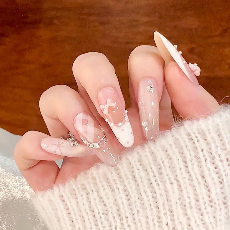 Artistic Ocean-Inspired Press-On Nail Design Bowlift