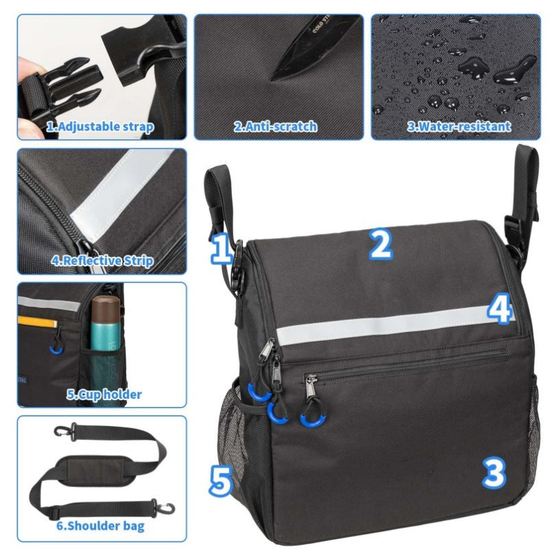 Organizer bag for wheelchairs Bowlift