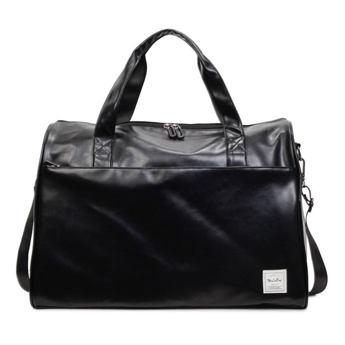 Premium Leather Travel Duffel