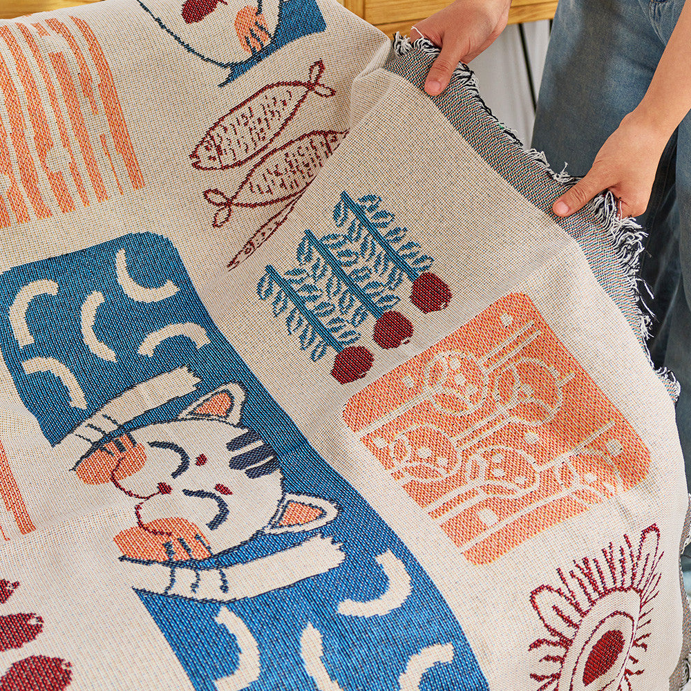 Artistic Decorative Throw Blanket