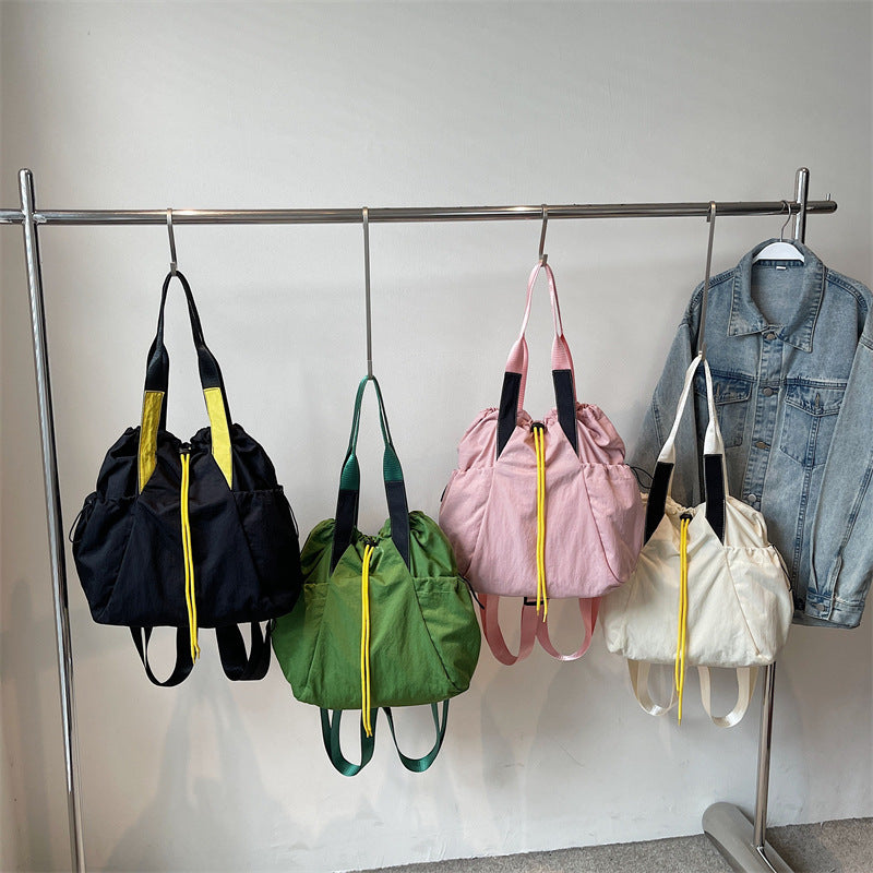 Drawstring Closure Urban Backpack Bowlift
