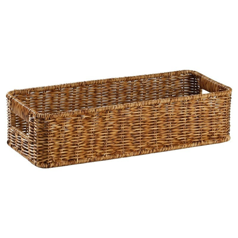 Stylish Rectangular Woven Organizer Bowlift