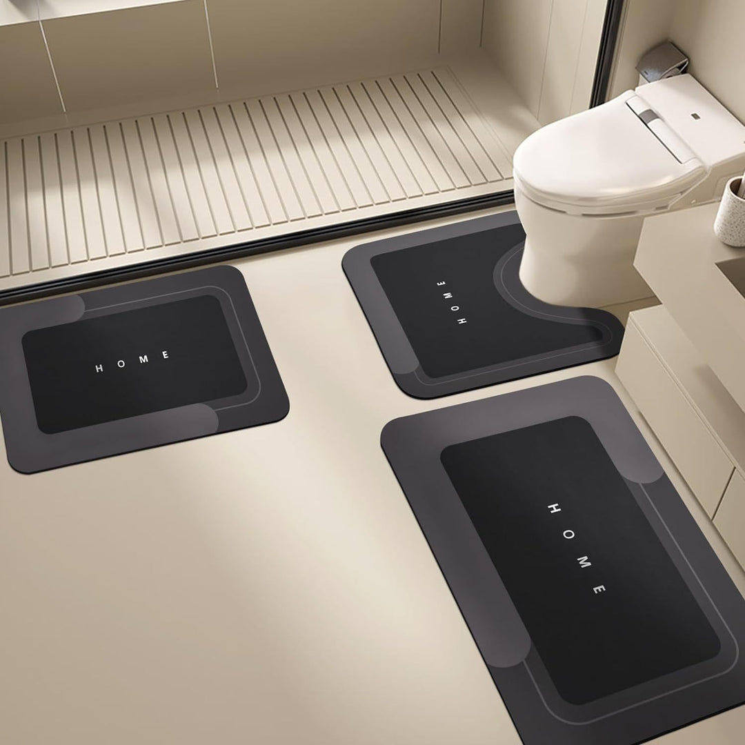 Stylish Bathroom Mat Set