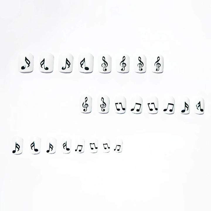 Musical Note Nail Art Bowlift